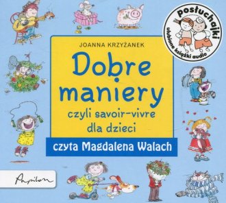 powiększ Posłuchajki. Dobre maniery czyli - pudełko audiobooku