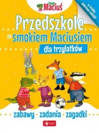 Przedszkole ze smokiem Maciusiem - okładka książki
