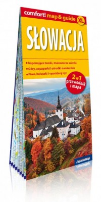 Słowacja map&guide XL 2w1: przewodnik - okładka książki