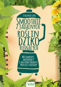 Smoothie z jadalnych roślin dziko - okładka książki