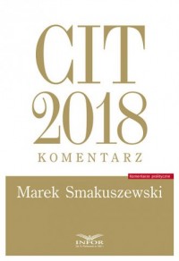 CIT 2018 komentarz - okładka książki