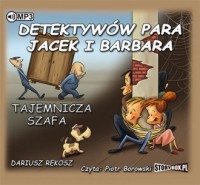 Detektywów para, Jacek i Barbara. - pudełko audiobooku