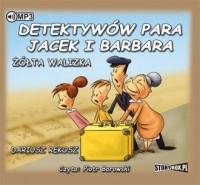 Detektywów para, Jacek i Barbara - pudełko audiobooku