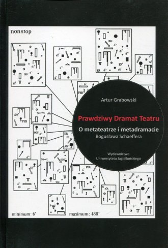 Prawdziwy Dramat Teatru. O metateatrze - okładka książki