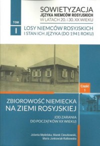 Sowietyzacja języka Niemców rosyjskich - okładka książki