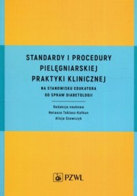 Standardy i procedury pielęgniarskiej - okładka książki