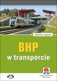 BHP w transporcie (z suplementem - okładka książki