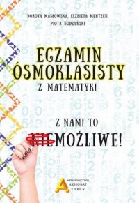 Egzamin ośmioklasisty z matematyki - okładka podręcznika