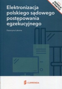 Elektronizacja polskiego sądowego - okładka książki