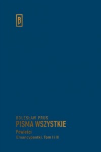 Emancypantki tom I-II - okładka książki