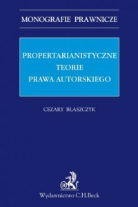 Propertarianistyczne teorie prawa - okładka książki