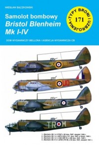Samolot bombowy Bristol Blenheim - okładka książki