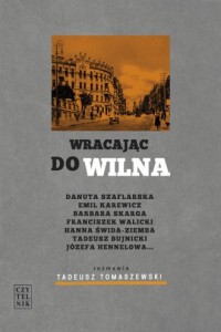 Wracajac do Wilna - okładka książki