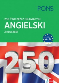 250 ćwiczeń z gramatyka angielski - okładka podręcznika