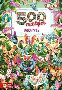 500 naklejek. Motyle - okładka książki