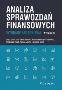 Analiza sprawozdań finansowych - okładka książki