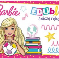 Barbie EDUblok. Ćwiczę rękę - okładka podręcznika