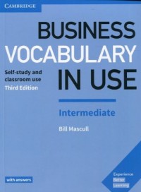 Business Vocabulary in Use Intermediate - okładka podręcznika