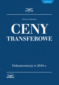 Ceny transferowe. Dokumentacja - okładka książki