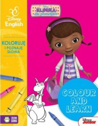Colour and learn! Dosia Koloruję - okładka książki