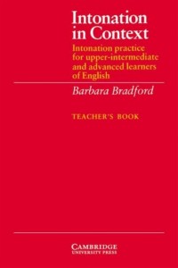 Intonation in Context Teachers - okładka podręcznika
