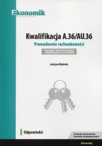 Kwalifikacja A.36/AU.36 Prowadzenie - okładka podręcznika