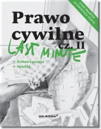 Last Minute. Prawo Cywilne cz. - okładka książki