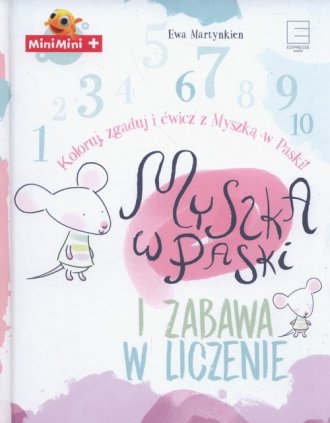 powiększ Myszka w paski i zabawa w liczenie - okładka książki