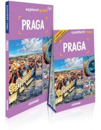 Praga light: przewodnik + mapa. - okładka książki