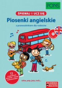 Śpiewaj i ucz się Piosenki angielskie - okładka podręcznika