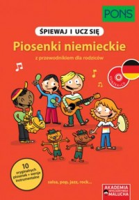 Śpiewaj i ucz się Piosenki niemieckie - okładka podręcznika