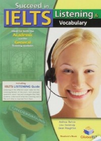 Succeed in IELTS. Listening & Vocabulary - okładka podręcznika