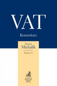 VAT Komentarz 2018 - okładka książki
