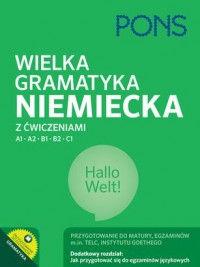Wielka gramatyka niemiecka z ćwiczeniami - okładka podręcznika