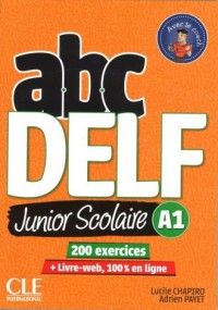 ABC DELF A1 junior scolaire książka - okładka podręcznika