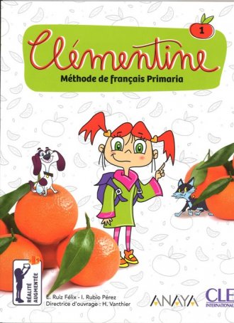 Clementine 1. Podręcznik + DVD - okładka podręcznika