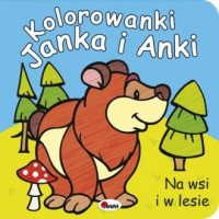 Kolorowanki Janka i Anki. Na wsi - okładka książki