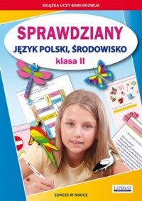 Sprawdziany. Język polski środowisko. - okładka podręcznika