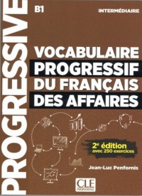 Vocabulaire progressif des affaires - okładka podręcznika