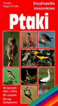 Ptaki. Encyklopedia kieszonkowa - okładka książki