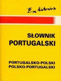 Słownik portugalski portugalsko-polski, - okładka książki