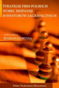 Strategie firm polskich wobec ekspansji - okładka książki