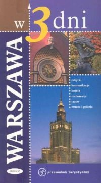 Warszawa w 3 dni. Przewodnik turystyczny - okładka książki