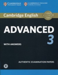 Cambridge English Advanced 3 with - okładka podręcznika