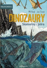 Dinozaury - skamieliny i pióra - okładka książki