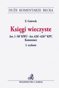 Księgi wieczyste Art. 1-58(2) KWU. - okładka książki