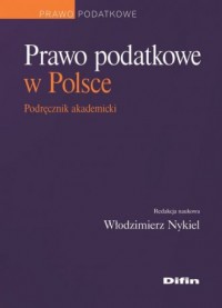 Prawo podatkowe w Polsce. Podręcznik - okładka książki