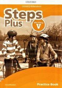 Steps Plus5. Szkoła podstawowa. - okładka podręcznika
