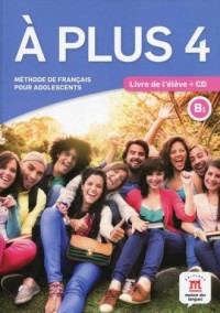 A Plus 4 Livre de leleve (+ CD) - okładka podręcznika