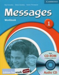 Messages 1 Workbook (+ CD) - okładka podręcznika